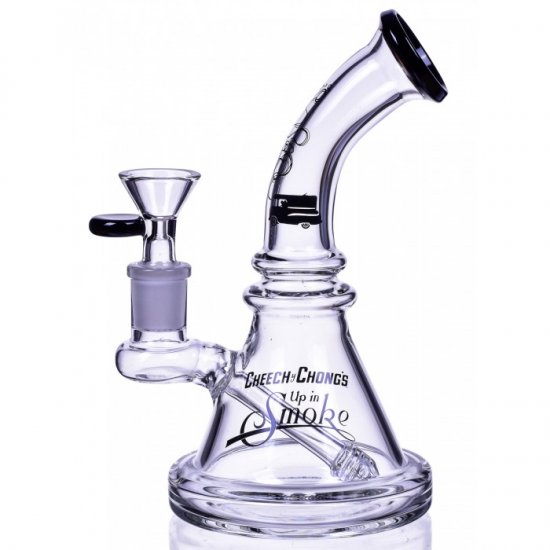 Cheech & Chong s Up In Smoke 7\" \"Strawberry\" Bong Black New