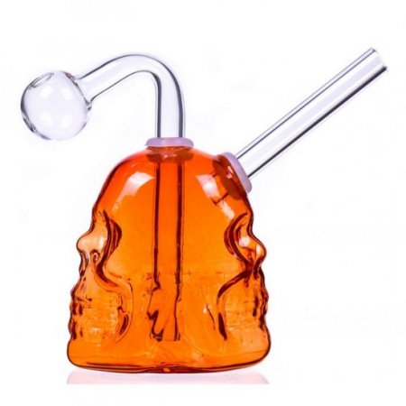 The Twins Skull Design Dab Rig Bong New