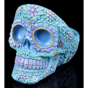 Sugar Skull Colorful Ashtray New