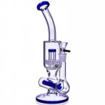 Smoker's Lord 13" Matrix Perc to Inline Perc Bong New