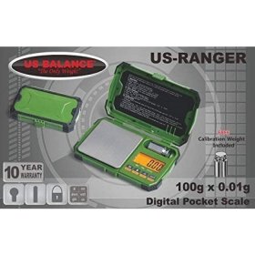 US Balance US-Ranger 100G X 0.01G Digital Pocket Scale New