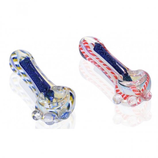 3\" Fumed Dichro Hand Pipe - Assorted Colors. New