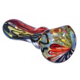 4 Wacky Town Wig Wag - Color Changing 24 KT Gold Fumed Hand Pipe New