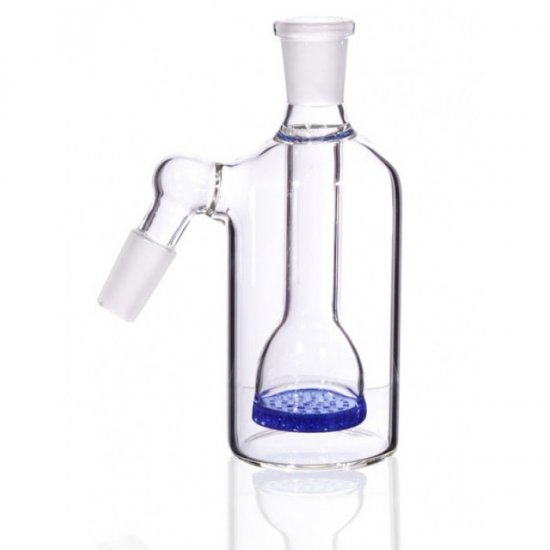 Inset Honeycomb Disc Ashcatcher 14mm Blue New