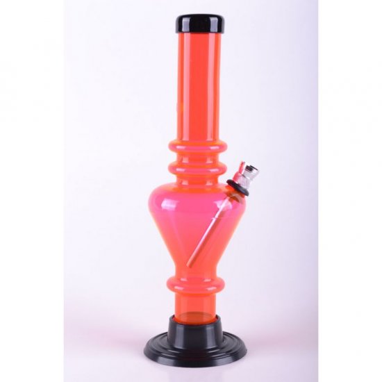 8\" Heart Acrylic Water Pipe Small New