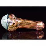 5" Flames of Golden Swirls - Golden Fumed New