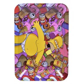 K'out Smoker Homer Simpsons Rolling Tray New