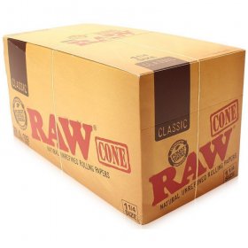 Raw Classic 1 Pre-Rolled Cones (32-Pack) New