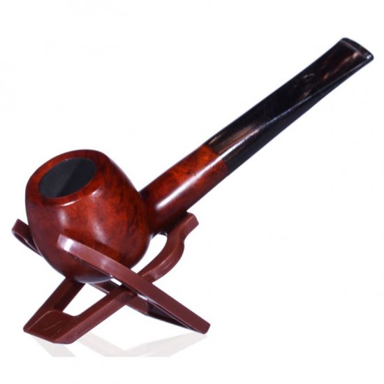 5.5\" Smooth Cherry Wood Finish Pipe New