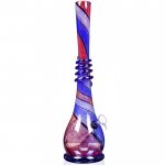 Hot Salsa 17" Drip Designed Long Neck Bottled Tobacco Bong Water Pipe New
