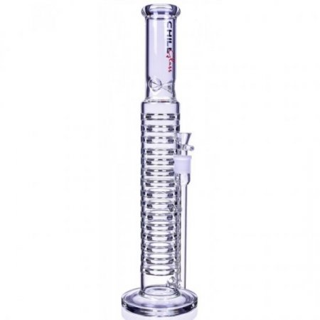 The Invasion Chill Glass 19" Straight Infinite Disc Bong New