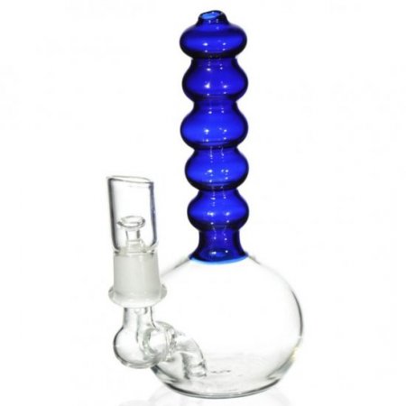 Candle Light Smoke Mini Bong Oil Dab Rig with Oil Dome and Nail and Dry Herb Bowl Assorted Colors New