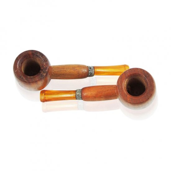 Meerschaum wooden pipe maple New