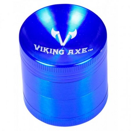 The Genie Viking Axe Four Part Concave Grinder 40mm Blue New