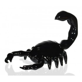 The Dark Scorpion 6 Black Scorpion Glass Hand Pipe New