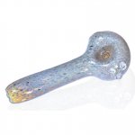 The Wolf Spider - 3 Blue Fumed Glass Spoon Hand Pipe Glass Bowl New