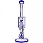 Smoker's Lord 13" Matrix Perc to Inline Perc Bong New