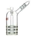 The Smoke Grenade Grav Upline Upright Bubbler New