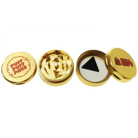 Gold Rush Puff Puff Pass GG4 55mm 3-Stage Grinder New