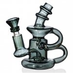 The Silver Surfer 5 Mini Water Recycler Bubbler Winter Green New