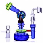 Smoke Rig 7" Sidecar Bong/Dab Rig New