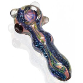 The Andromeda - 4.5 Dichroic Glass Hand Pipe New