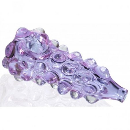 The Interdimensional Being - 5 Translucent Purple Hand Pipe - Purple New