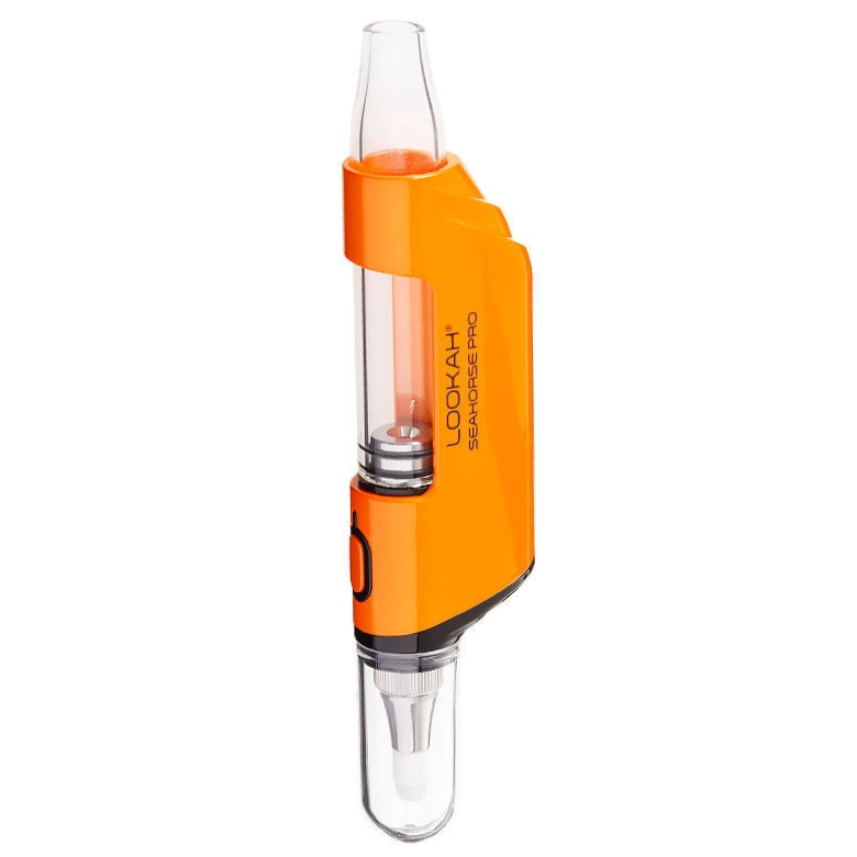 Lookah Seahorse Pro Dual Wax/Dab Pen Kit Orange New
